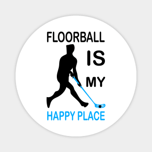 floorball player Magnet